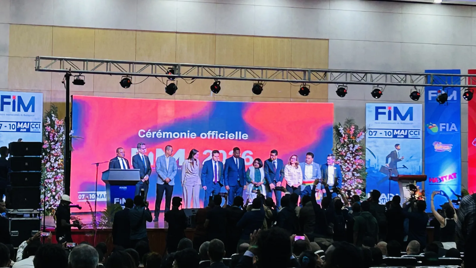 Cérémonie officielle — WATERGATE à la Foire Internationale de Madagascar
